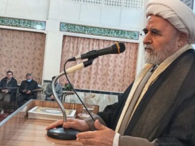 تجمع مردم شهرستان سرعین در حمایت از سپاه +عکس