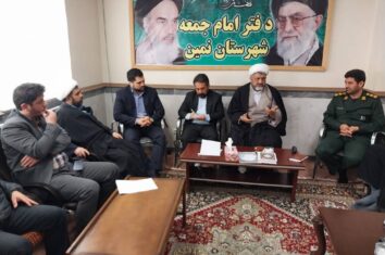 جلسه شورای فرهنگ عمومی شهرستان نمین برگزار شد
