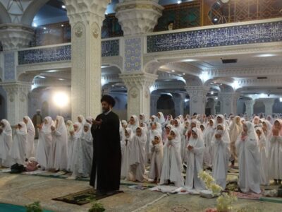 جشن فرشته ها در مصلی اردبیل برگزار شد