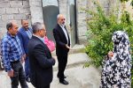 ديدار مديركل كميته امداد استان اردبيل با مددجويان شهرستان نمين
