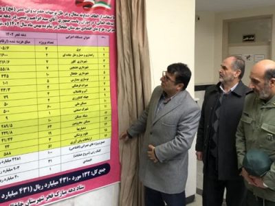 ۱۳۲ پروژه با ۴۳۱ میلیارد تومان در خلخال به بهره‌برداری رسید