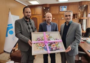 دیدار مدیرکل بهزیستی استان با مدیرکل صدا و سیمای مرکز اردبیل