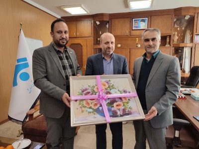 دیدار مدیرکل بهزیستی استان با مدیرکل صدا و سیمای مرکز اردبیل