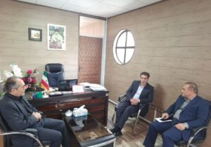 دیدار معاون پشتیبانی و منابع انسانی بهزیستی استان با فرماندار شهرستان سرعین