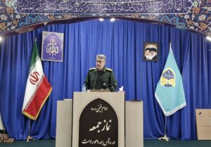 آیین تکریم و معارفه فرمانده سپاه پارس آباد مغان برگزار شد.