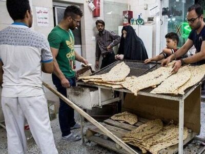 شیفت‌های پخت نان در بیله سوار دو برابر می‌شود